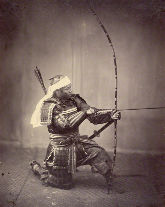 Samurai with yumi