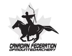Canadian Federation of Mounted Archery Logo