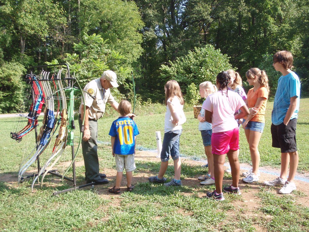 archery lesson for kids